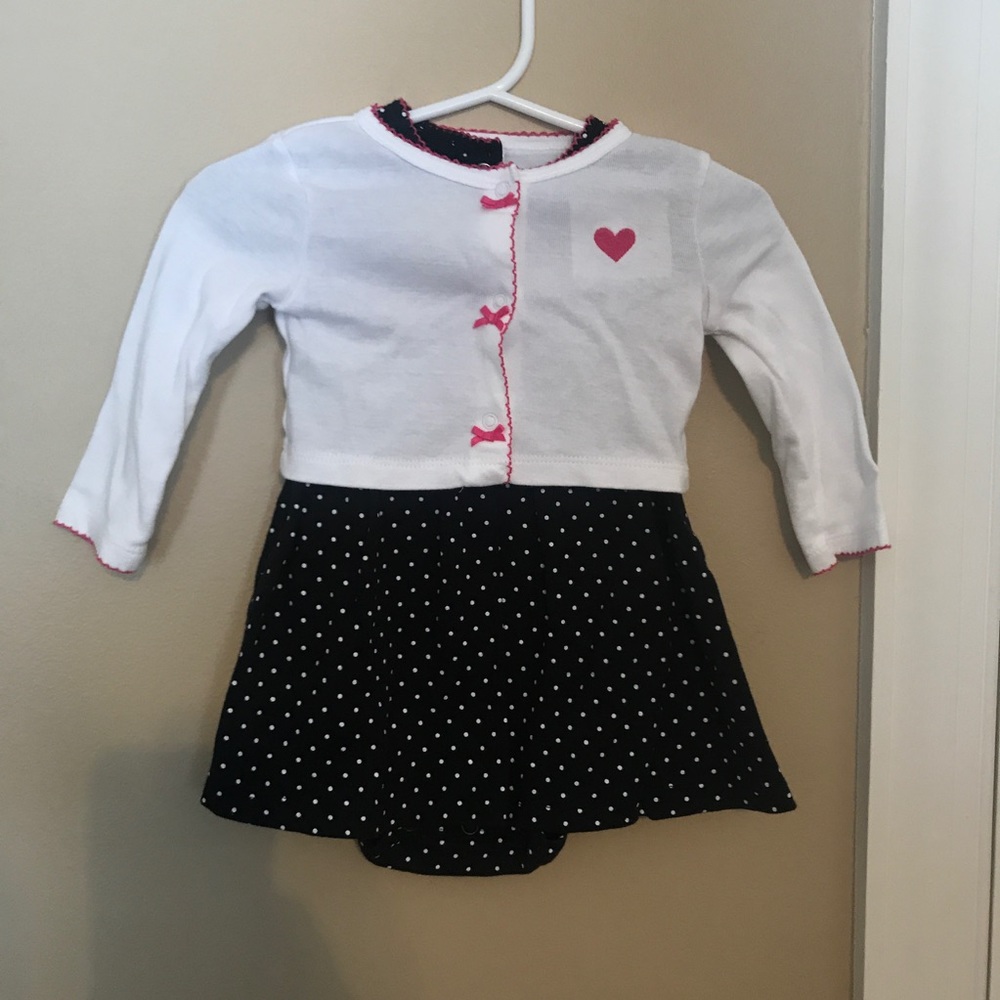 6 month dress W Sweater